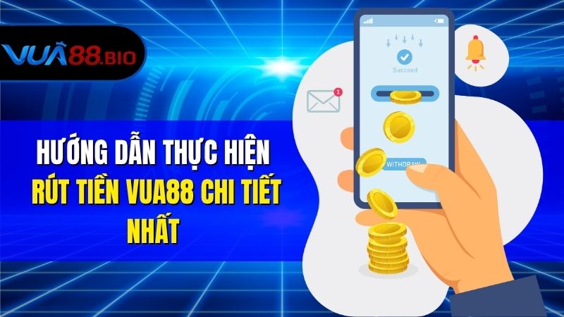 Hướng dẫn rút tiền VUA88 về tài khoản ngân hàng đơn giản Hướng Dẫn Thực Hiện Rút Tiền VUA88 Chi Tiết Nhất