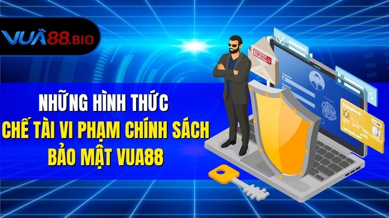 Chính Sách Bảo Mật VUA88 – Đảm Bảo An Toàn Thông Tin Những Hình Thức Chế Tài Vi Phạm Chính Sách Bảo Mật VUA88