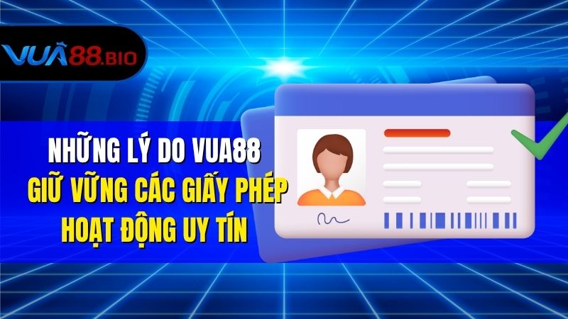 Giấy Phép Hoạt Động VUA88 – Uy Tín Và An Toàn Những Lý Do VUA88 Giữ Vững Các Giấy Phép Hoạt Động Uy Tín
